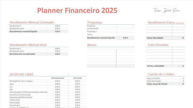 Como Organizar as Vossas Finanças Pessoais?